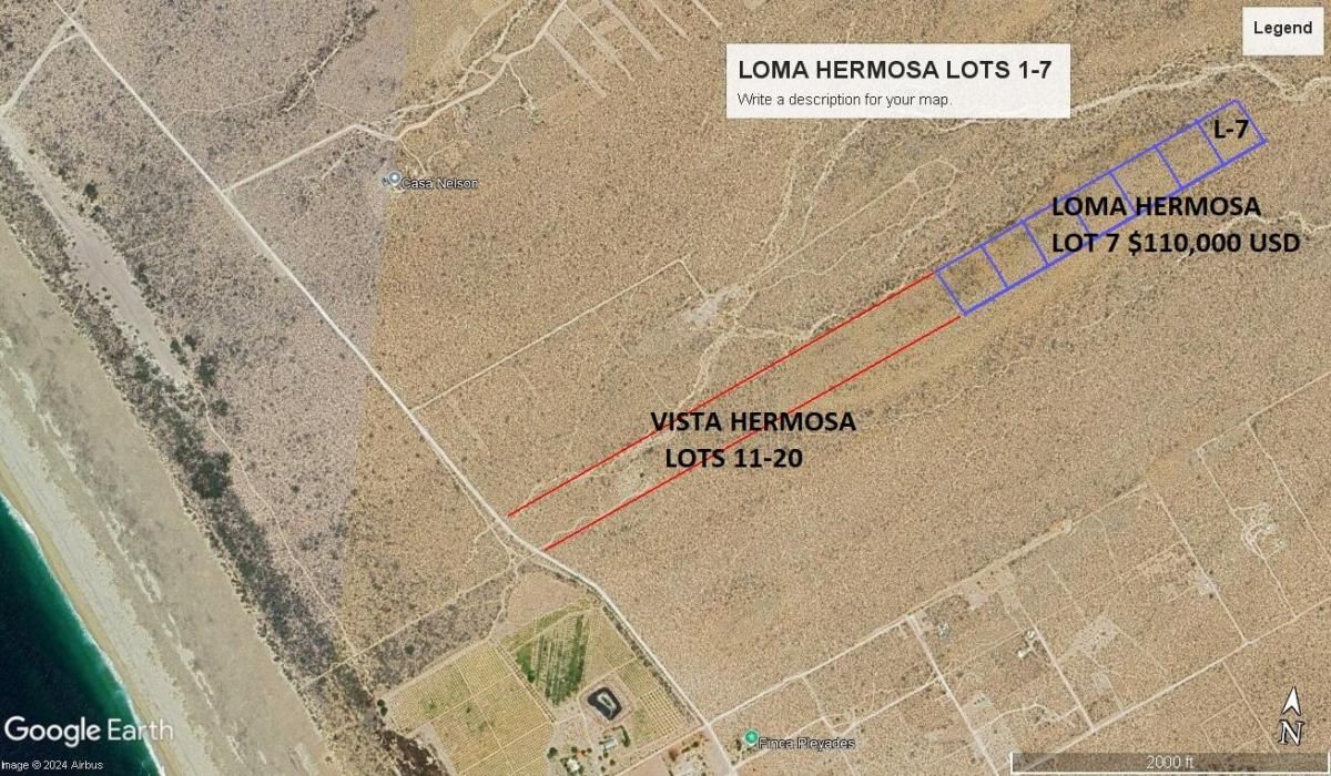 n/a Las Playitas Loma Hermosa Lot 7 Pacific BCS MLS #25-1843 41 MLS #25-1843 image #0