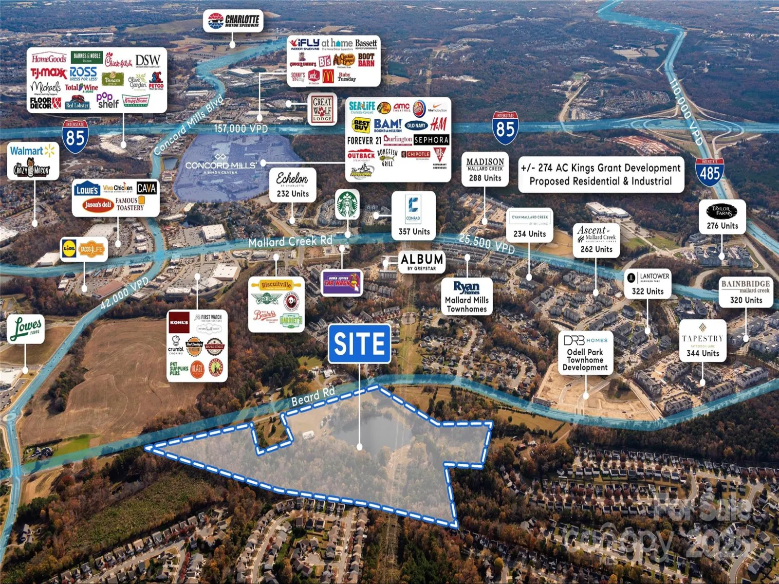 3501 Beard Road Charlotte NC 28269 MLS #CAR4326830